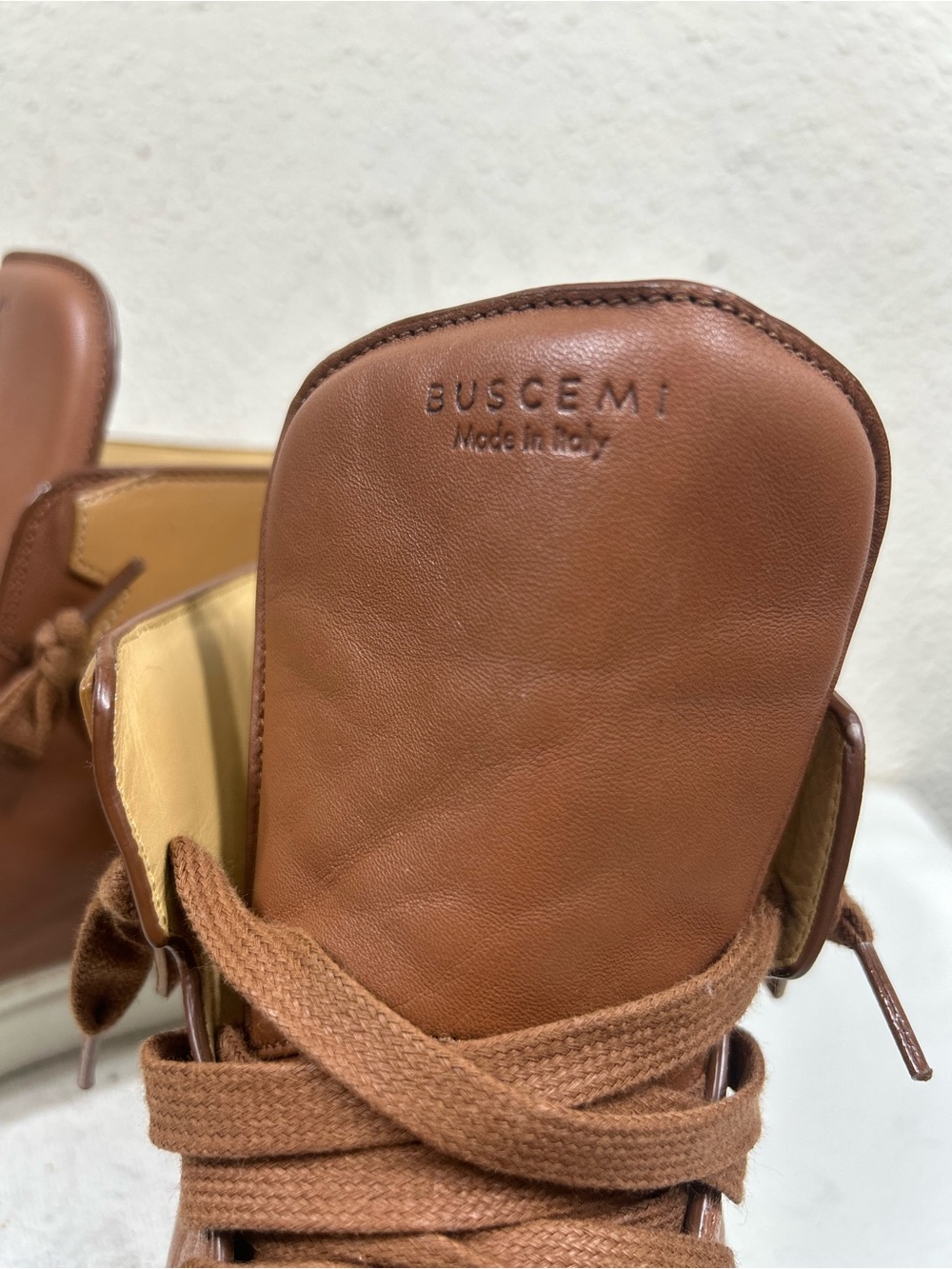 BUSCEMI 100mm high top sneakers - Picture 6 of 8